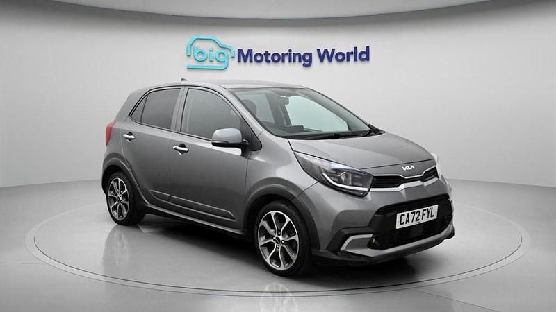 Used Kia Picanto X-Line 66 HP (48 kW) 2022 Grey Hatchback