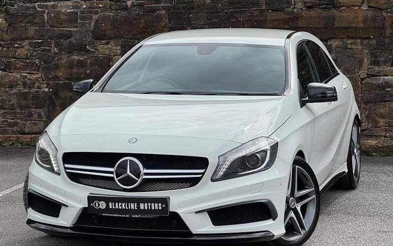 Used Mercedes A45 AMG AMG 360 HP (264 kW) 2014 White Hatchback