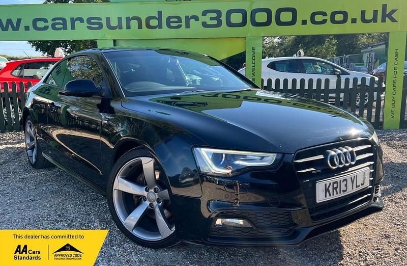 Used Audi A5 Black Edition 225 HP (165 kW) 2013 Black Coupe