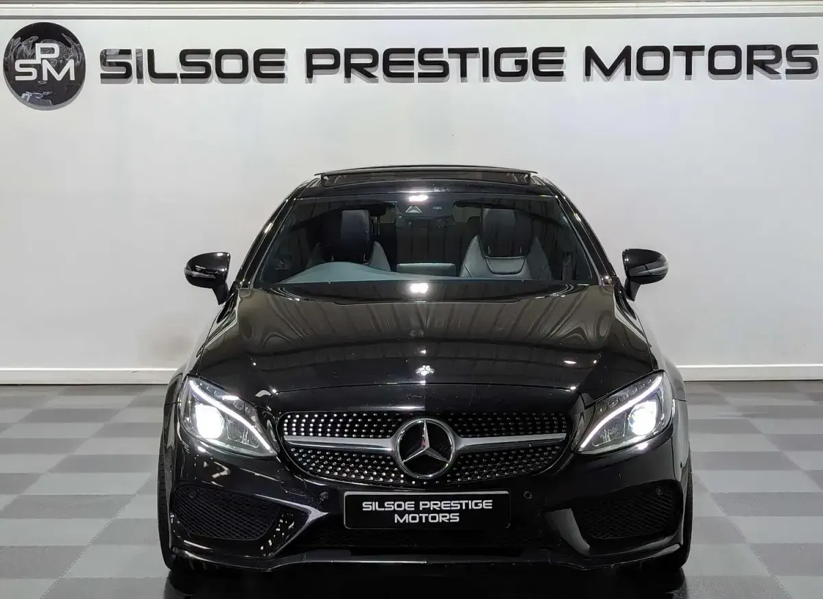 Used Mercedes C220 AMG Line Premium Plus 2016 Black Coupe