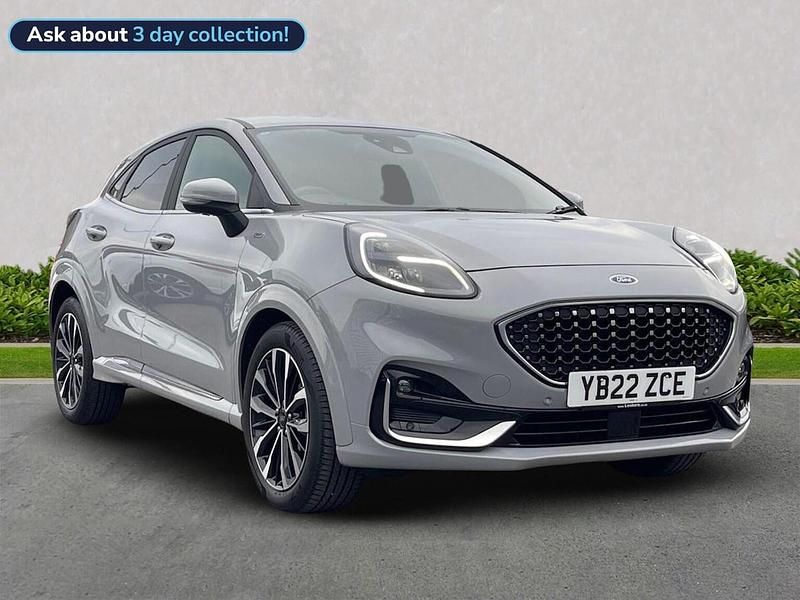 Grey Used 2022 Ford Puma Gen-E ST-Line Hatchback | £15,825 (Fair price) - Image 1/4