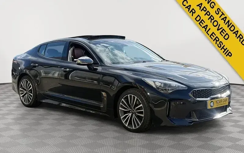 Used Kia Stinger GT-Line S 197 HP (144 kW) 2019 Black Hatchback