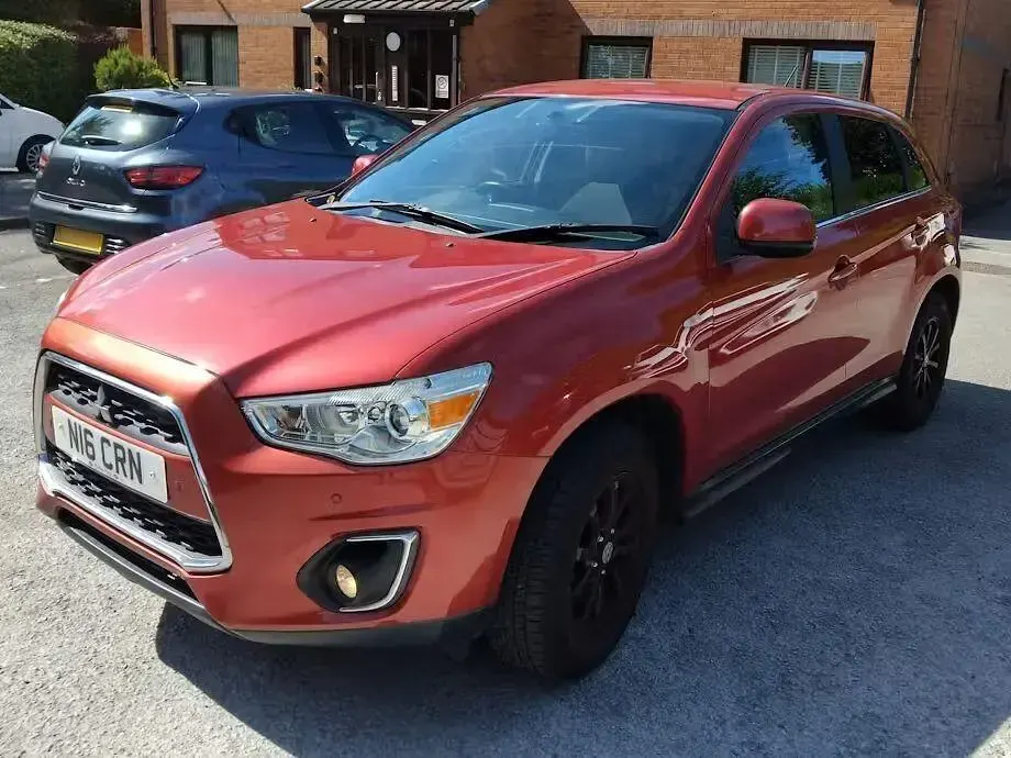 Used Mitsubishi ASX 117 HP (86 kW) 2015 Red SUV