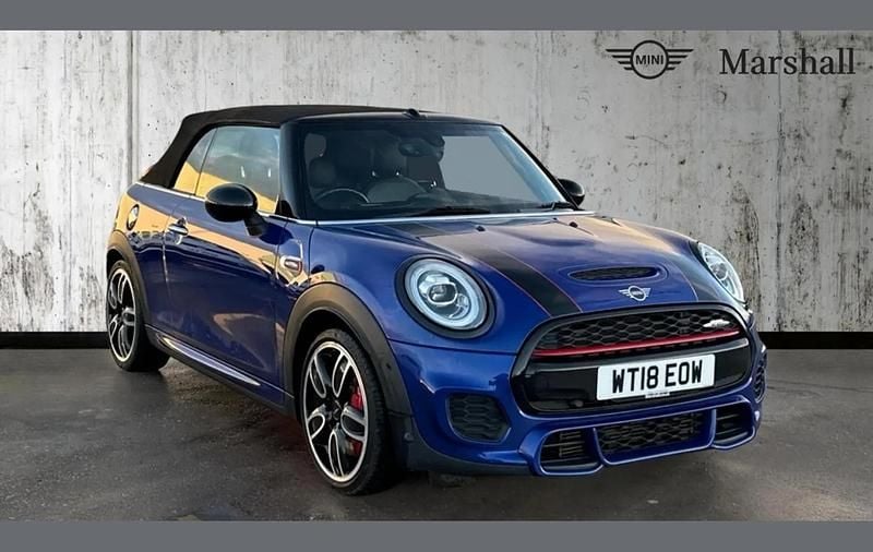 Blue Used 2018 Mini John Cooper Works Cabriolet Cabriolet | £17,991 (Fair price) - Image 1/4