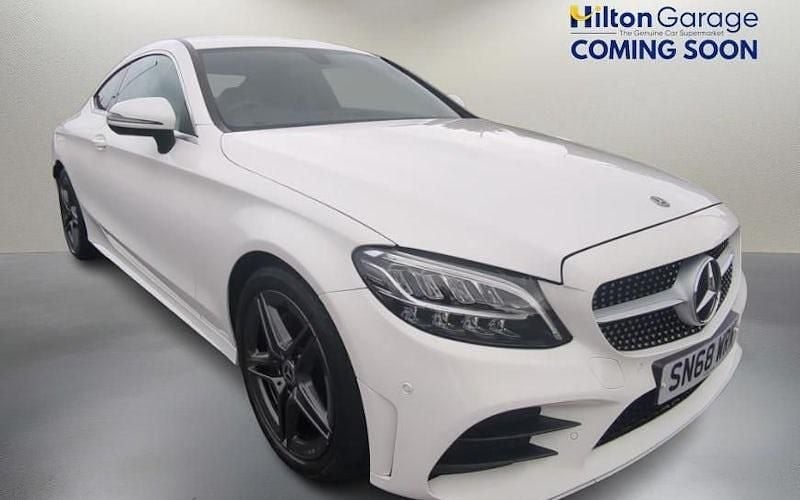 Used 2020 Mercedes C200 AMG line Coupe | £16,400 (Good price) - Image 1/1