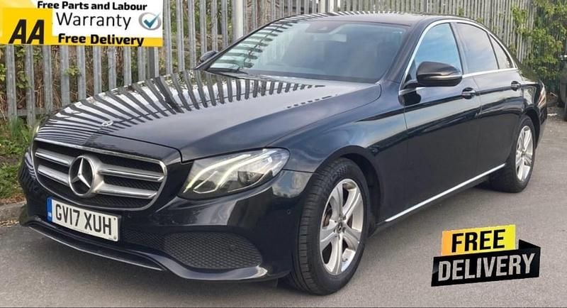 Used Mercedes E220 SE 2017 Black Sedan