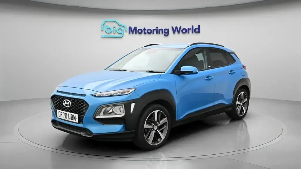 Second-hand Hyundai Kona 120 CP (88 kW) 2020 Albastru SUV