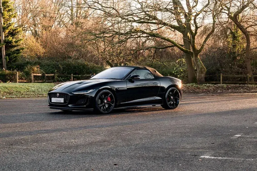 Used Jaguar F-Type First Edition 450 HP (330 kW) 2021 Black Cabriolet