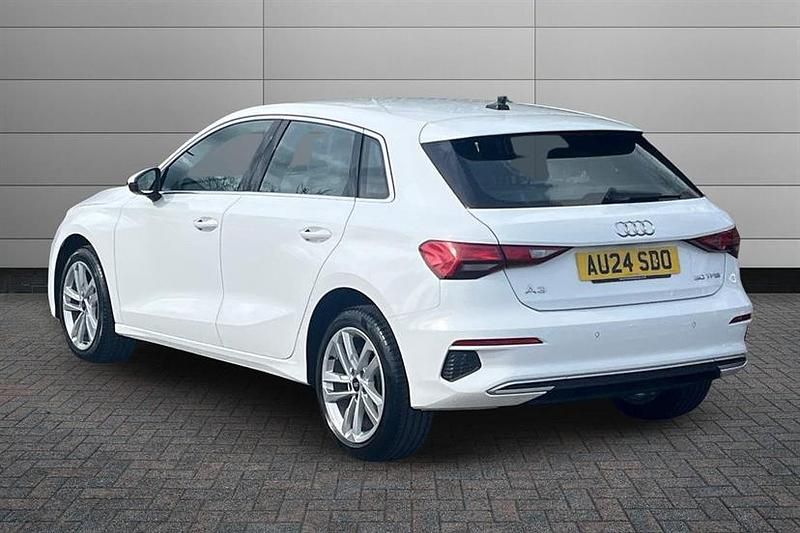 Used Audi A3 Sport 110 HP (80 kW) 2024 White Hatchback
