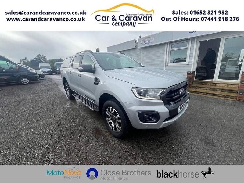 Silver Used 2021 Ford Ranger Wildtrack Pickup | £13,250 - Image 1/4
