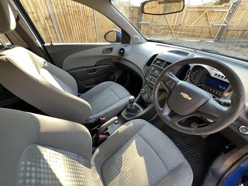 Used Chevrolet Aveo LS 2012 Blue Hatchback