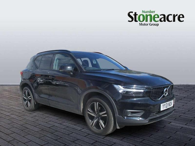 Black Used 2021 Volvo XC40 R-Design SUV | £18,950 (Good price) - Image 1/4