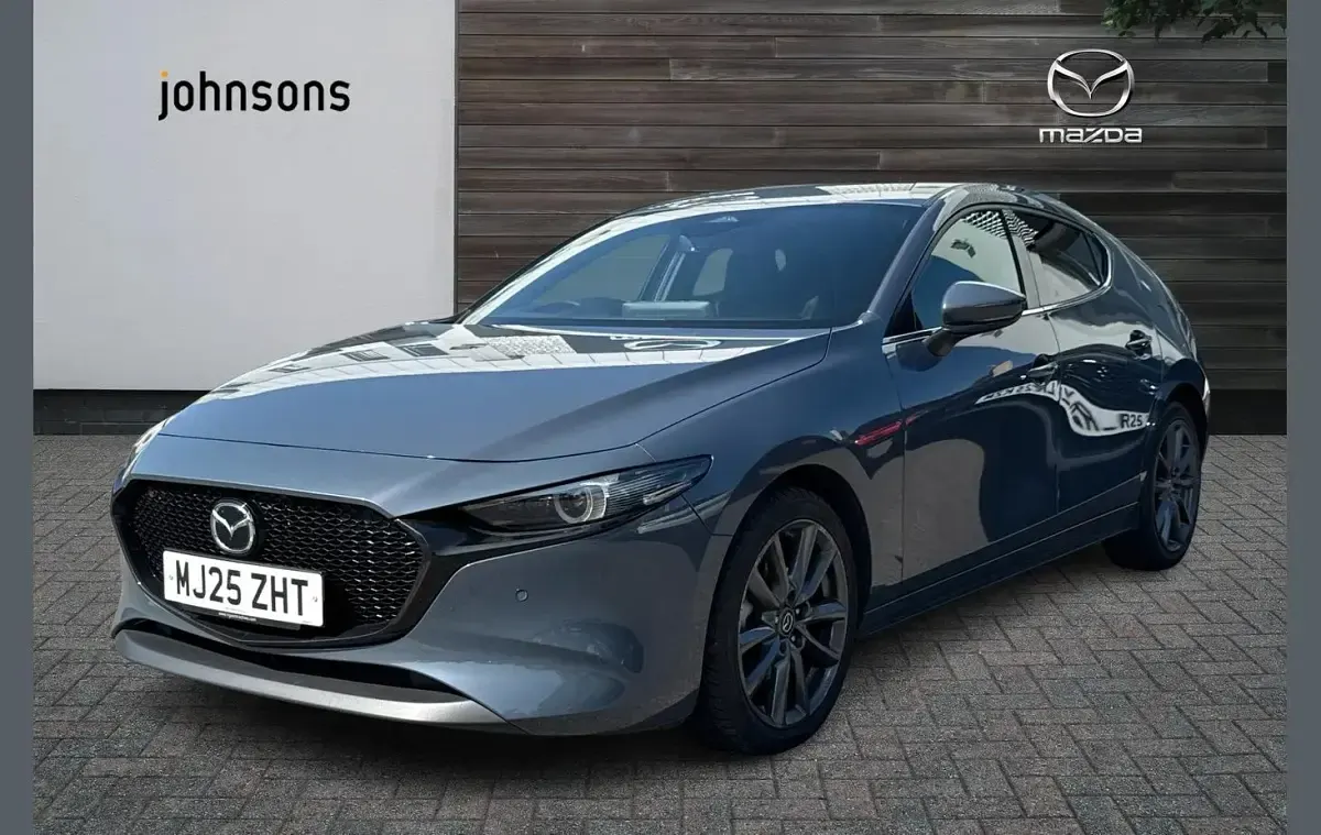 Used Mazda 3 Exclusive-Line 138 HP (101 kW) 2025 Grey Hatchback