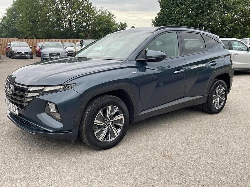 Blue Used 2021 Hyundai Tucson SE SUV | £13,990 - Image 1/4