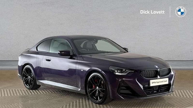 Purple Used 2022 BMW 220 M Sport Coupe | £25,900 (Expensive) - Image 1/4