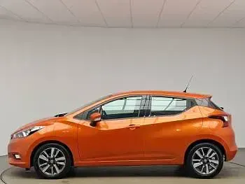 Used Nissan Micra Acenta 90 HP (66 kW) 2018 Orange Hatchback
