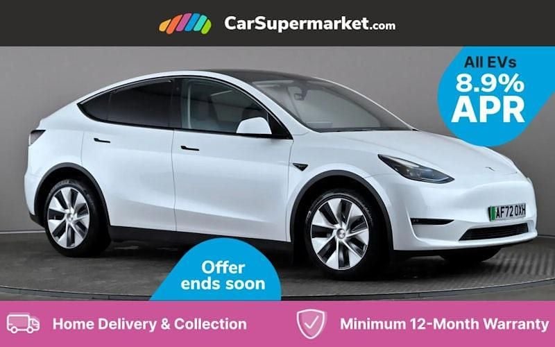 White Used 2022 Tesla Model Y Long Range AWD SUV | £26,697 (Fair price) - Image 1/3