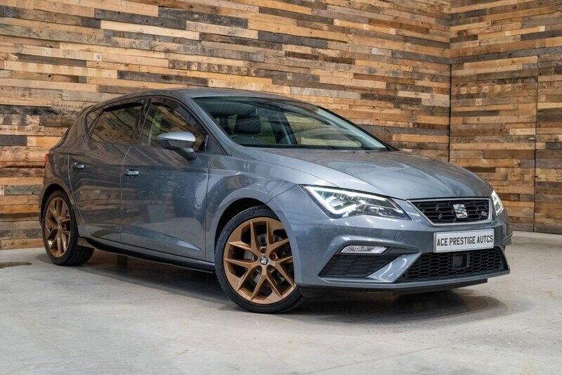 Grey Used 2018 Seat Leon FR Hatchback | £11,495 (Fair price) - Image 1/4
