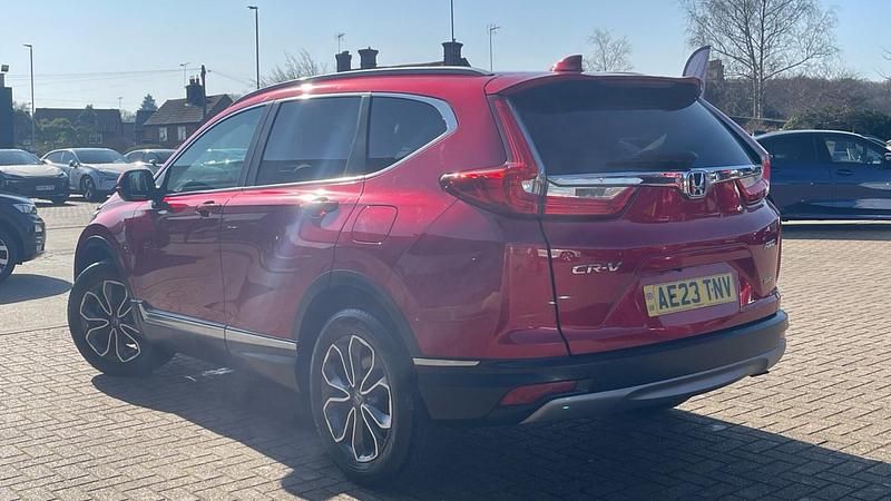 Used Honda CR-V Hybrid 184 HP (135 kW) 2023 Red SUV