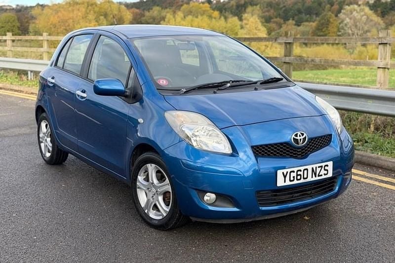 Blue Used 2010 Toyota Yaris Hatchback | £1,995 (Good price) - Image 1/1