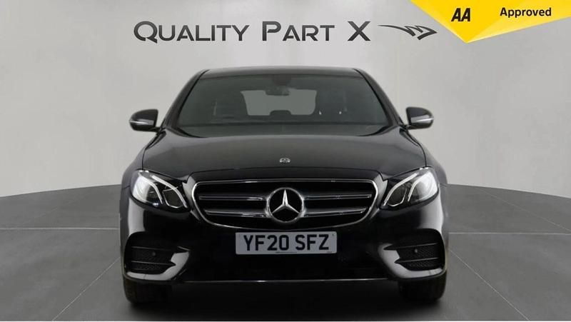 Used Mercedes E300 AMG line 2020 Black Sedan
