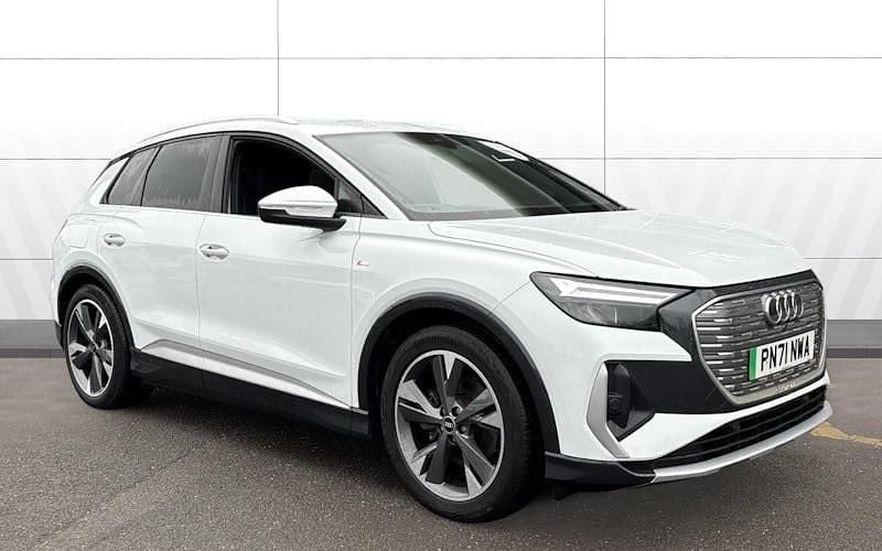 Used 2022 Audi Q4 e-tron S-Line SUV | £19,237 (Good price) - Image 1/4