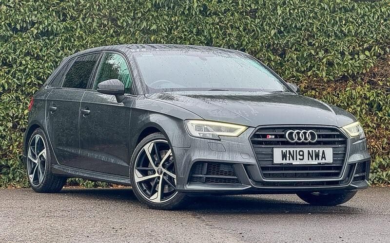 Used Audi S3 Sportback Black Edition 300 HP (220 kW) 2019 Grey Hatchback