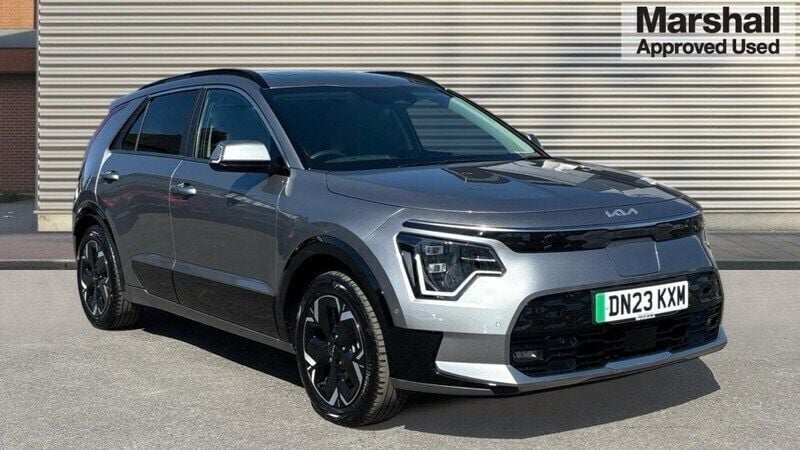 Grey Used 2023 Kia e-Niro 4 SUV | £23,289 (Expensive) - Image 1/4