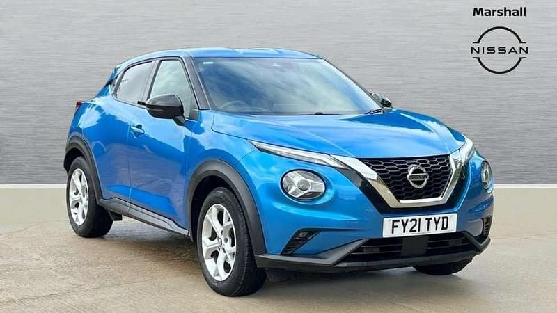 Blue Used 2021 Nissan Juke N-Connecta SUV | £11,456 (Fair price) - Image 1/4