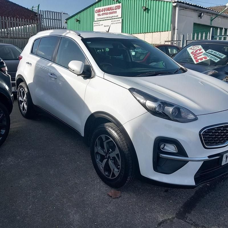 Used Kia Sportage 130 HP (95 kW) 2021 White SUV