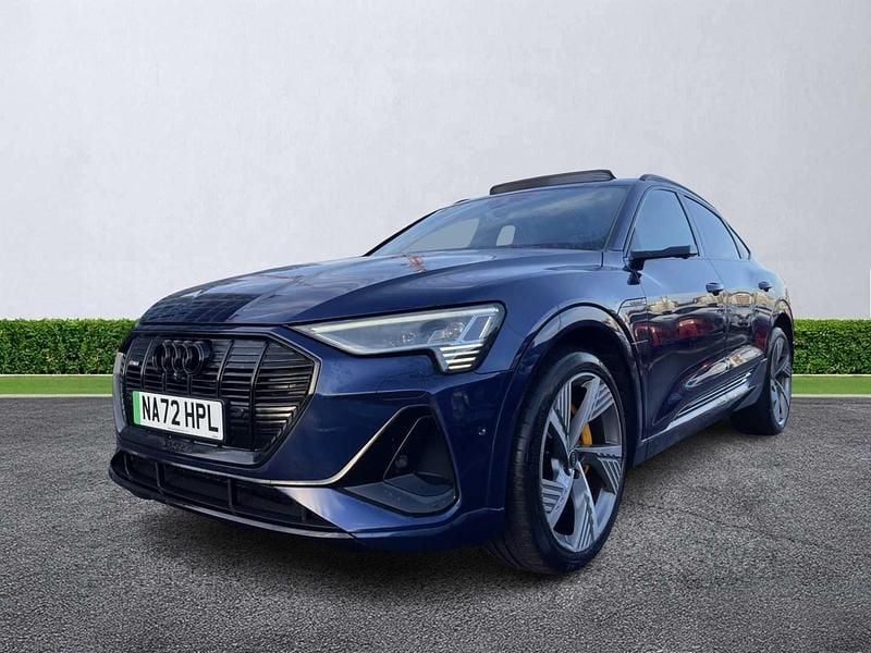 Used Audi e-tron Advanced 300 kW (408 HP) 2022 Blue SUV