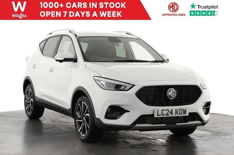 White Used 2024 MG ZS Exclusive Sedan | £17,399 (Fair price) - Image 1/4