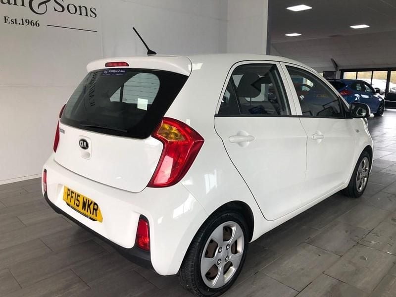 Used Kia Picanto 2015 White Hatchback