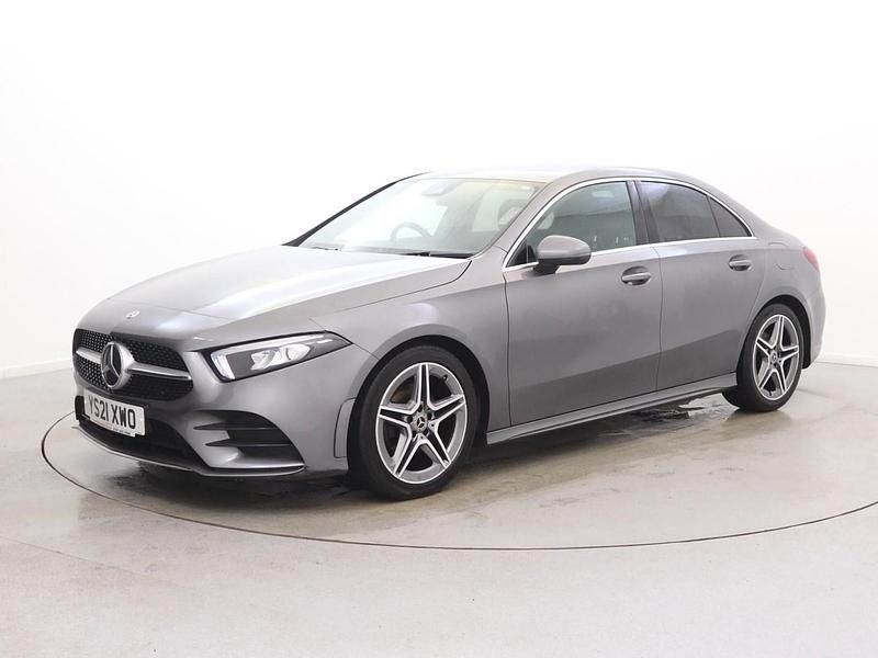 Used Mercedes A180 AMG line 136 HP (100 kW) 2021 Grey Sedan