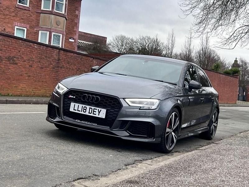 Used Audi RS3 Sport 400 HP (294 kW) 2018 Grey Sedan
