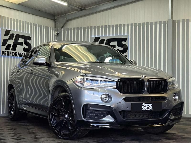 Grey Used 2015 BMW X6 M Sport SUV | £21,000 (Expensive) - Image 1/4