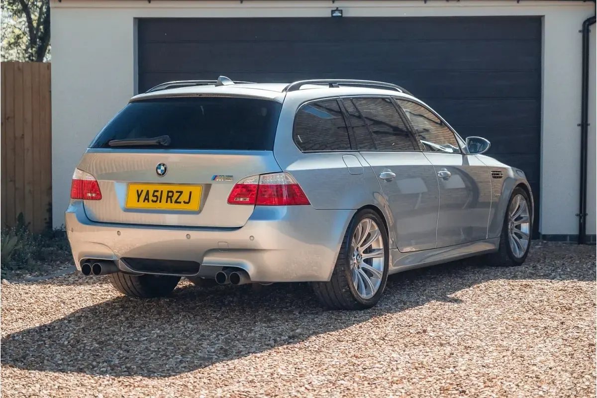 Used BMW M5 Shadowline 500 HP (367 kW) 2008 Blue Estate