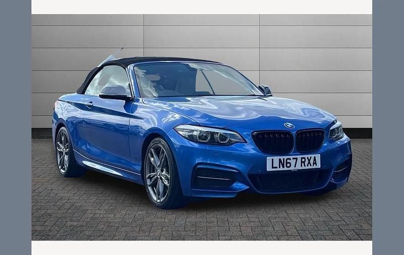 Used BMW M240 M Sport 340 HP (250 kW) 2017 Blue Cabriolet