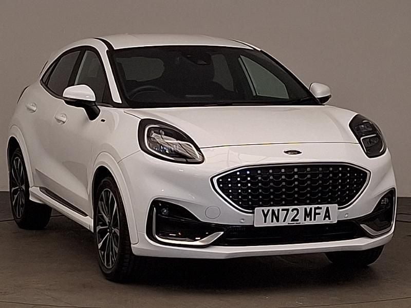 White Used 2022 Ford Puma ST-Line Hatchback | £18,298 (A bit pricey) - Image 1/4