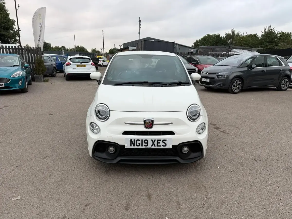 Used Abarth 595 2019 White Hatchback