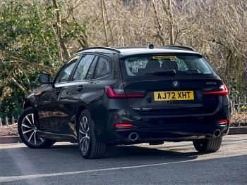 Used BMW 330e Sport Line 292 HP (214 kW) 2023 Black Estate