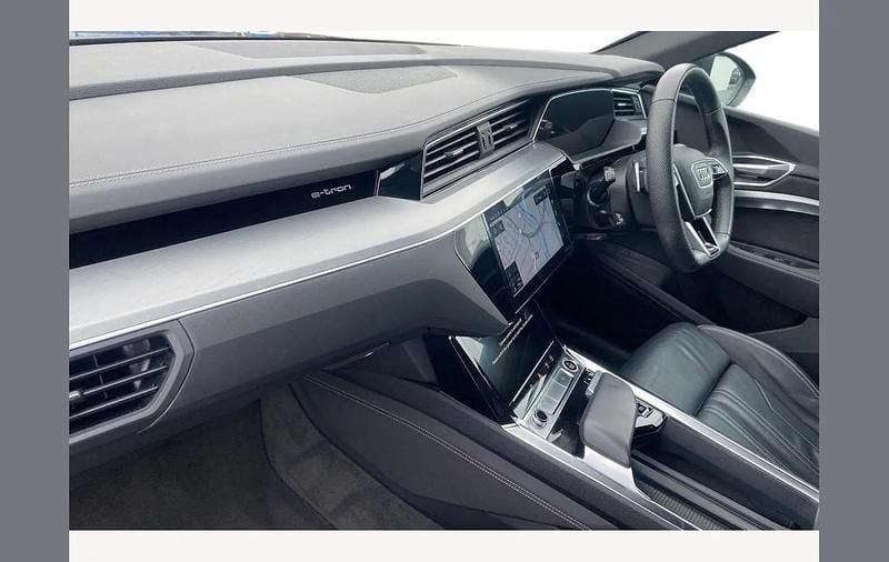 Used Audi e-tron Black Edition 300 kW (408 HP) 2022 Navarra blue SUV