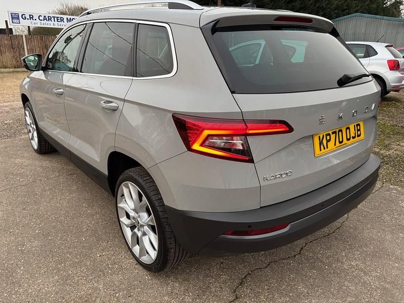 Used Skoda Karoq SE L 116 HP (85 kW) 2020 Grey SUV