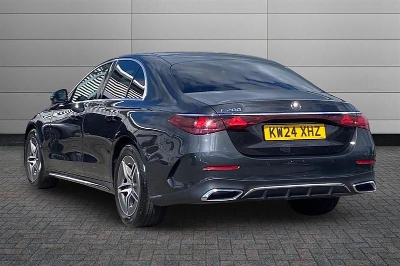 Used Mercedes E200 AMG line 204 HP (150 kW) 2024 Graphite grey Sedan