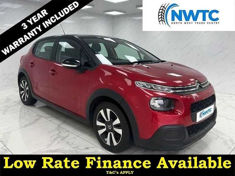 Red Used 2018 Citroën C3 Feel Hatchback | £5,795 (Fair price) - Image 1/3