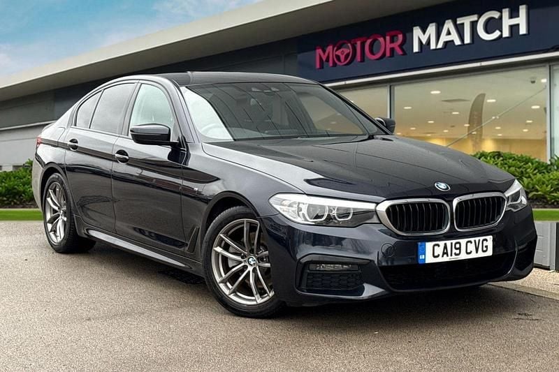 Used BMW 520 M Sport 184 HP (135 kW) 2019 Black Sedan