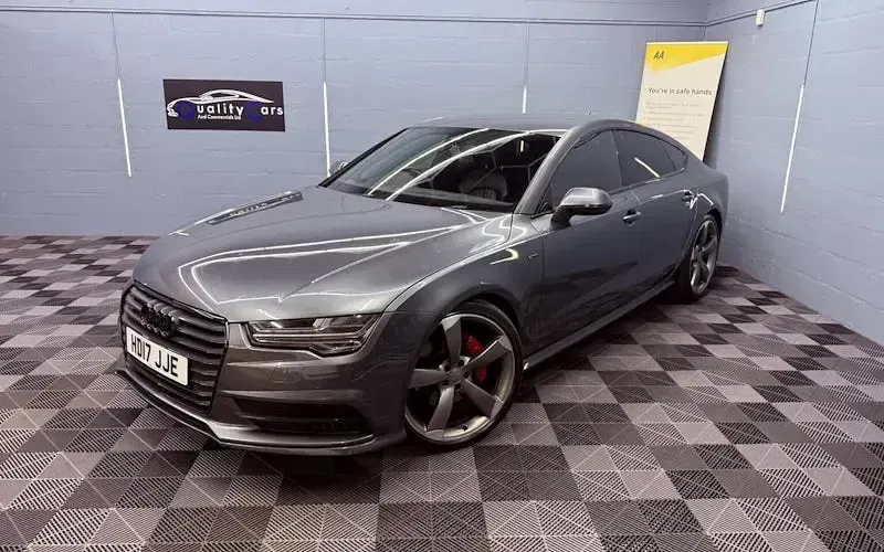 Used Audi A7 Sportback Black Edition 218 HP (160 kW) 2017 Grey Hatchback