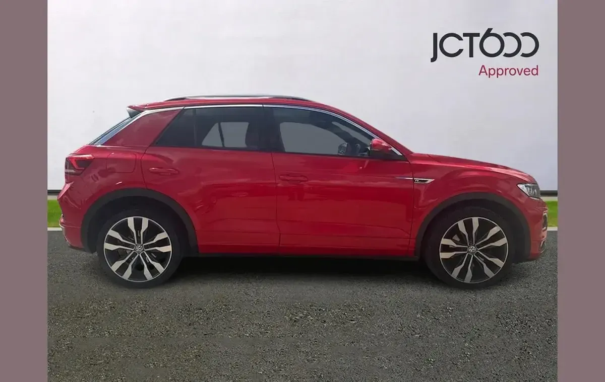 Used VW T-Roc R-line 150 HP (110 kW) 2020 Red SUV