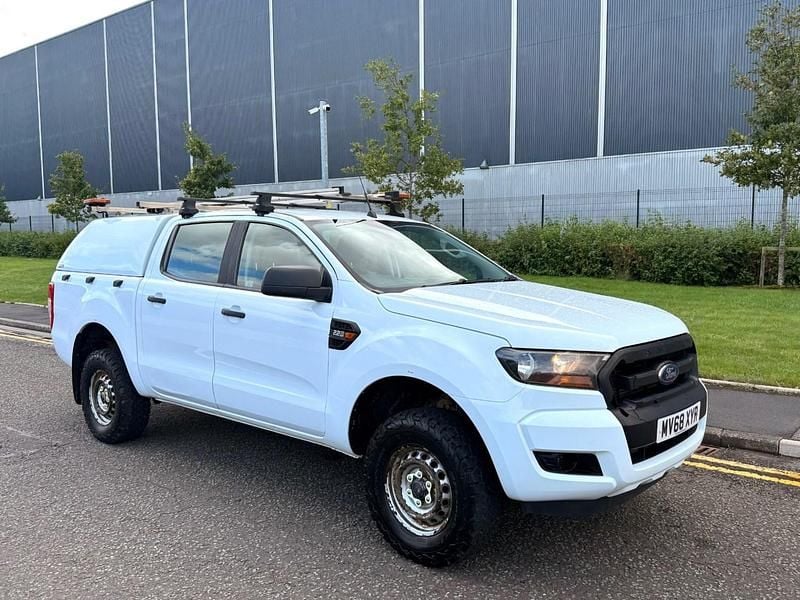 White Used 2018 Ford Ranger XL Pickup | £6,995 (Expensive) - Image 1/4
