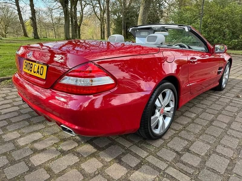 Used Mercedes SL350 2008 Red Cabriolet